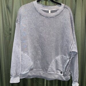 Free People Grey Sweatshirt